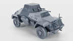WG3D Sd.Kfz.222 Armored car (Germany, WW2)