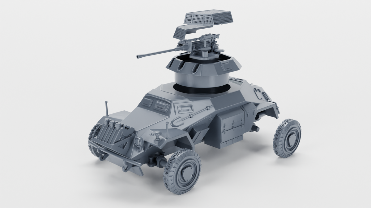 WG3D Sd.Kfz.222 Armored car (Germany, WW2)