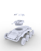 WG3D Sd.Kfz.234/1 armored car (Germany, WW2)
