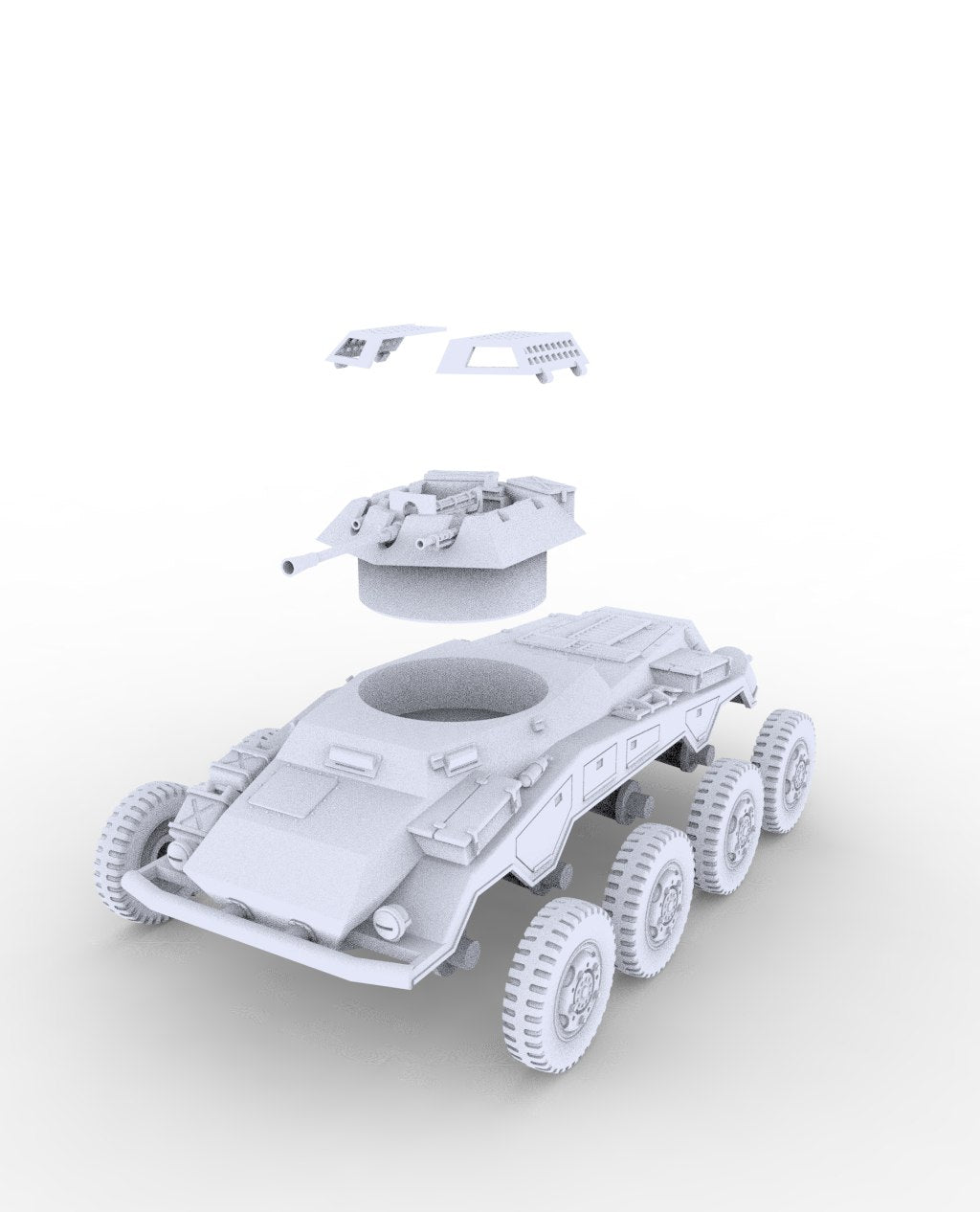 WG3D Sd.Kfz.234/1 armored car (Germany, WW2)