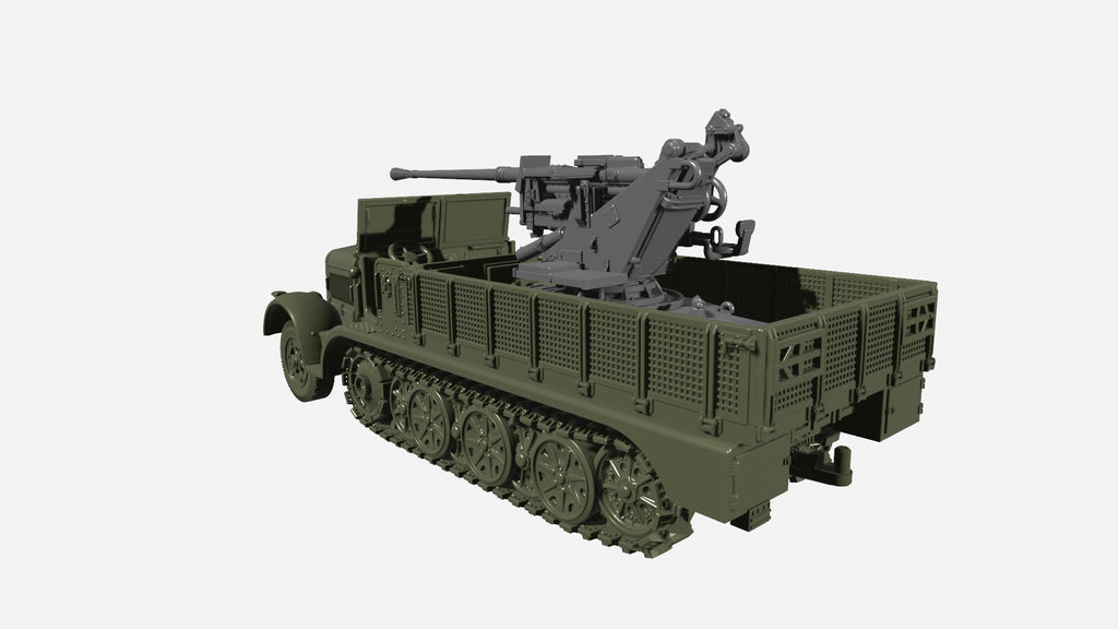 WG3D Halftrack Sd.Kfz.7/2 - 3.7cm Flak37 (Germany, WW2)