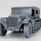 WG3D Halftrack Sd.Kfz.10/2 Demag with 21cm Nebelwerfer (Germany, WW2)
