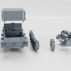 WG3D Halftrack Sd.Kfz.10/2 Demag with 21cm Nebelwerfer (Germany, WW2)