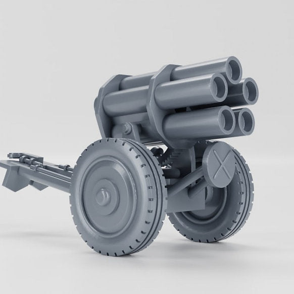 WG3D Halftrack Sd.Kfz.10/2 Demag with 21cm Nebelwerfer (Germany, WW2)