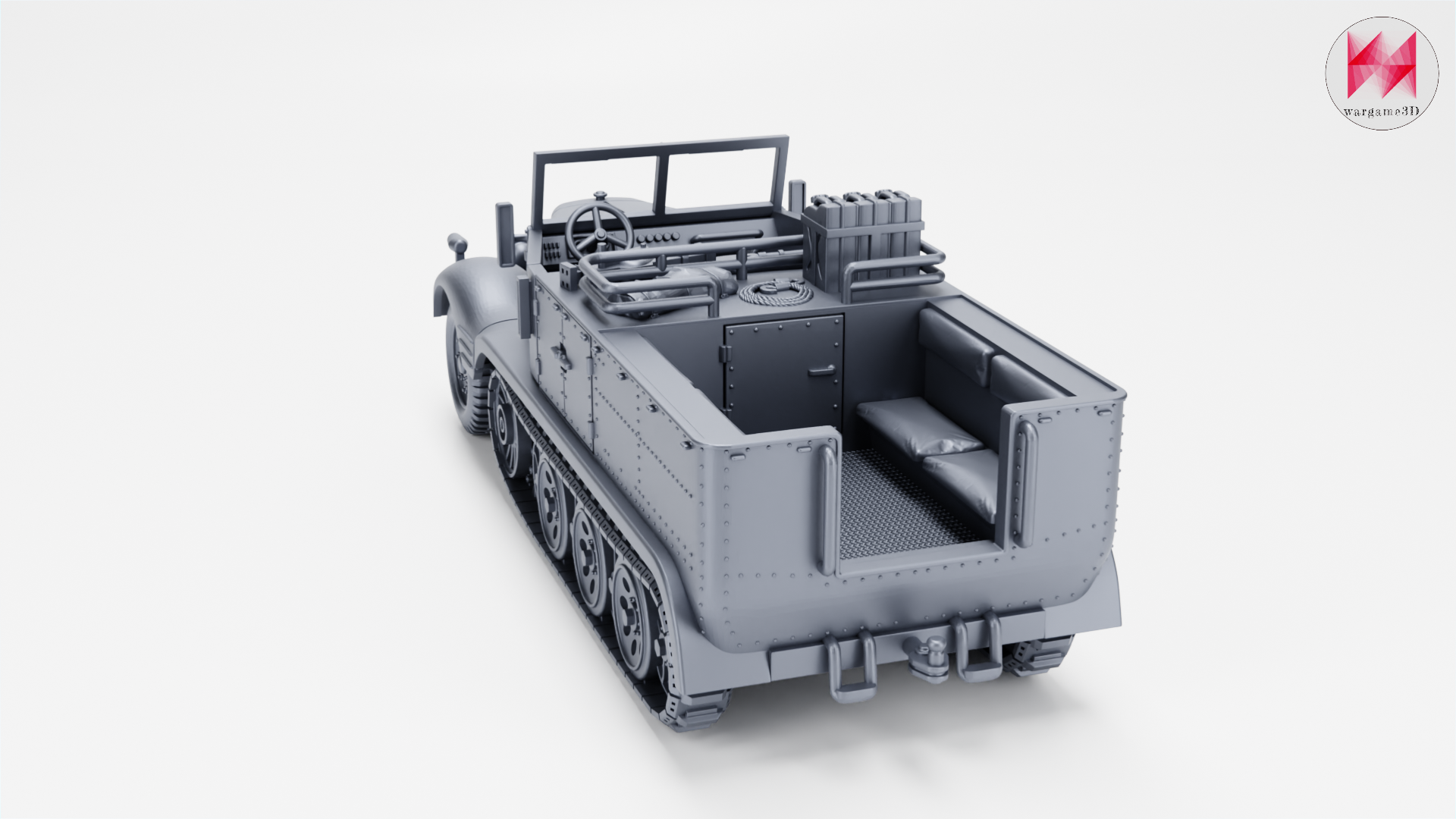 WG3D Halftrack Sd.Kfz.11 Prime mover (Germany, WW2)