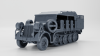 WG3D Halftrack Sd.Kfz 7/6 mittlerer Flak-Messtruppkraftwagen (Germany, WW2)