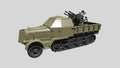 WG3D Halftrack Sd.Kfz.7/1 - 20mm Flakvierling 38 (Germany, WW2)
