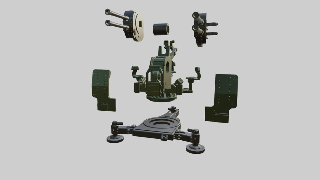 WG3D Halftrack Sd.Kfz.7/1 - 20mm Flakvierling 38 (Germany, WW2)