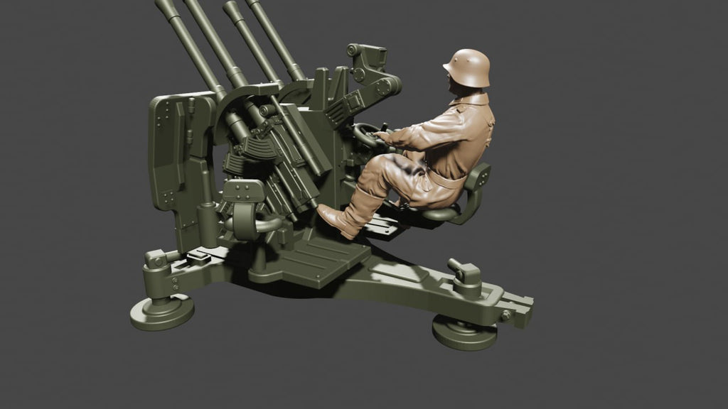 WG3D Halftrack Sd.Kfz.7/1 - 20mm Flakvierling 38 (Germany, WW2)