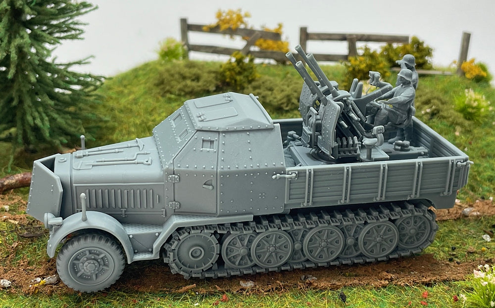 WG3D Halftrack Sd.Kfz.7/1 - 20mm Flakvierling 38 (Germany, WW2)