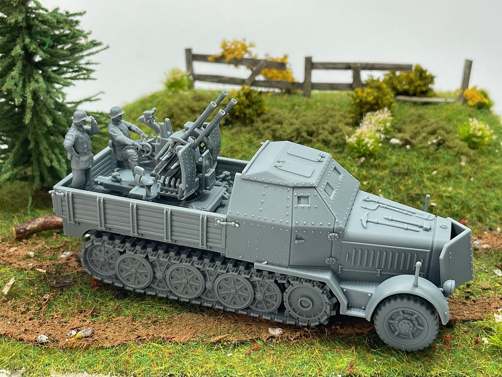 WG3D Halftrack Sd.Kfz.7/1 - 20mm Flakvierling 38 (Germany, WW2)