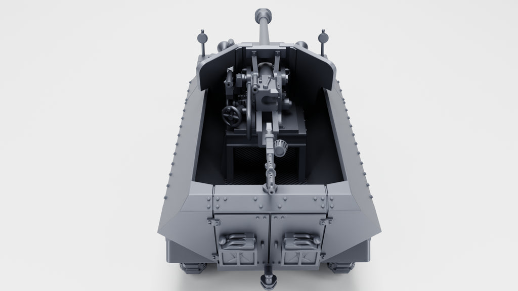 WG3D Halftrack Sd.kfz.251/22 with 75mm PaK40 (Germany, WW2)