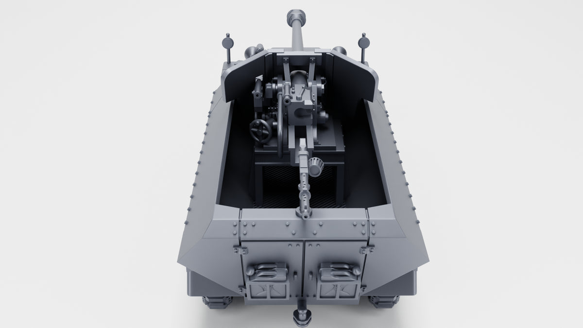 WG3D Halftrack Sd.kfz.251/22 with 75mm PaK40 (Germany, WW2)