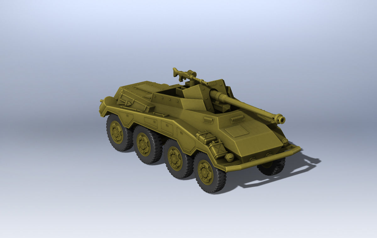 WG3D Sd.Kfz.234/4 - Pak-wagen with 7.5cm PAK40 (Gerät 96) (Germany, WW2)