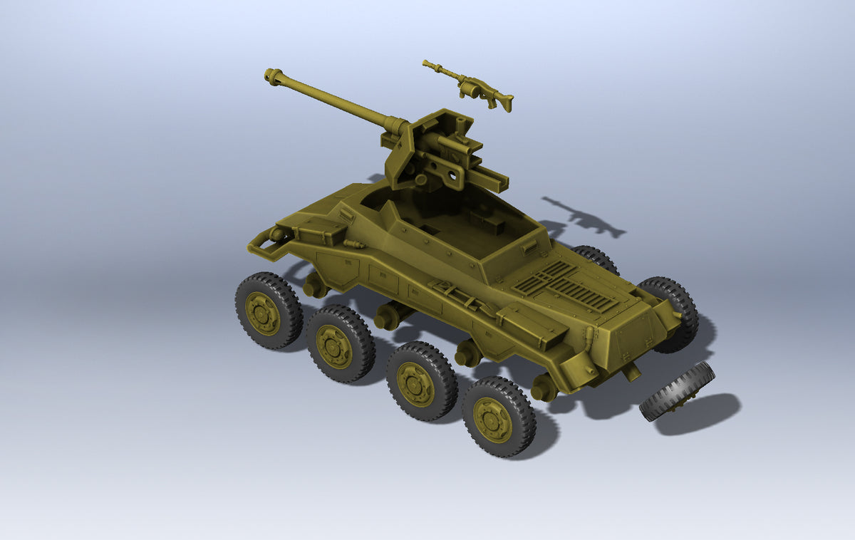 WG3D Sd.Kfz.234/4 - Pak-wagen with 7.5cm PAK40 (Gerät 96) (Germany, WW2)