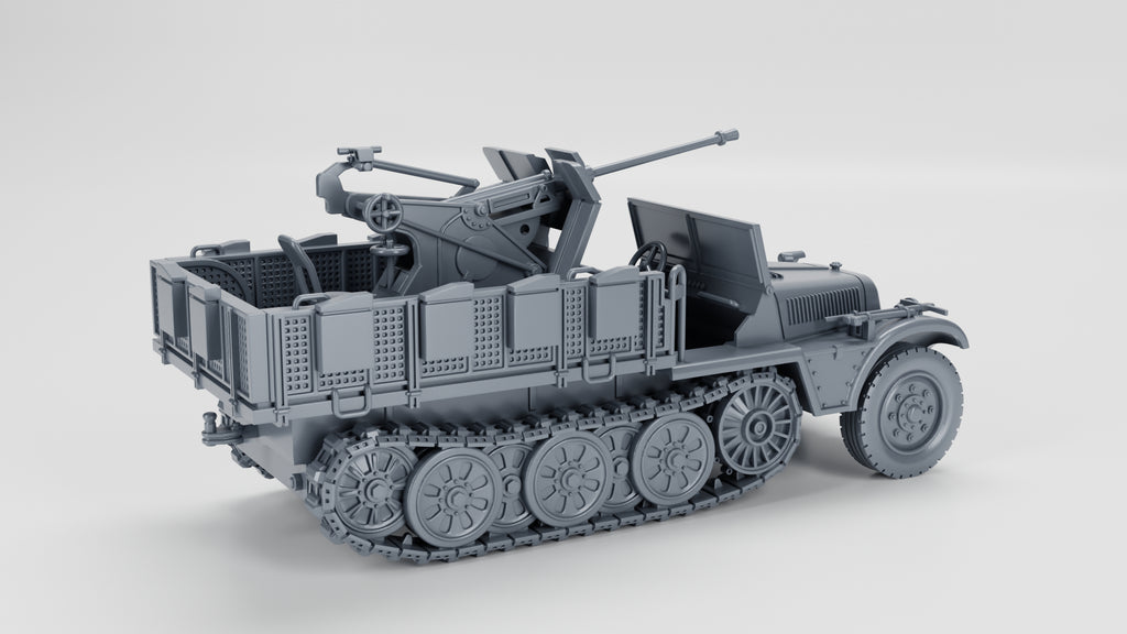 WG3D Halftrack Sd.Kfz.10/4 - 2 cm Flak 30 (Germany, WW2)