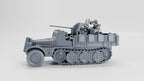 WG3D Halftrack Sd.Kfz.10/5 with armor and a 2 cm Flak 38 (Germany, WW2)