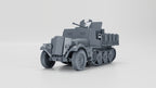 WG3D Halftrack Sd.Kfz.10/5 with armor and a 2 cm Flak 38 (Germany, WW2)