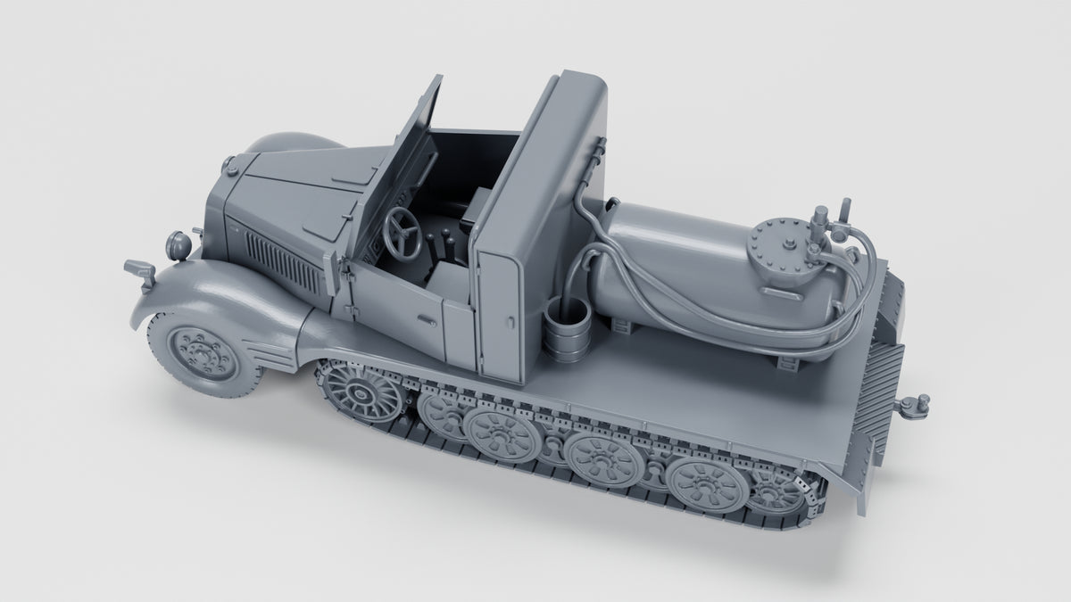 WG3D Halftrack Sd.Kfz.11/2 Decontamination vehicle or  Sd.Kfz.11/3 Chemical Warefare vehicle(Germany, WW2)