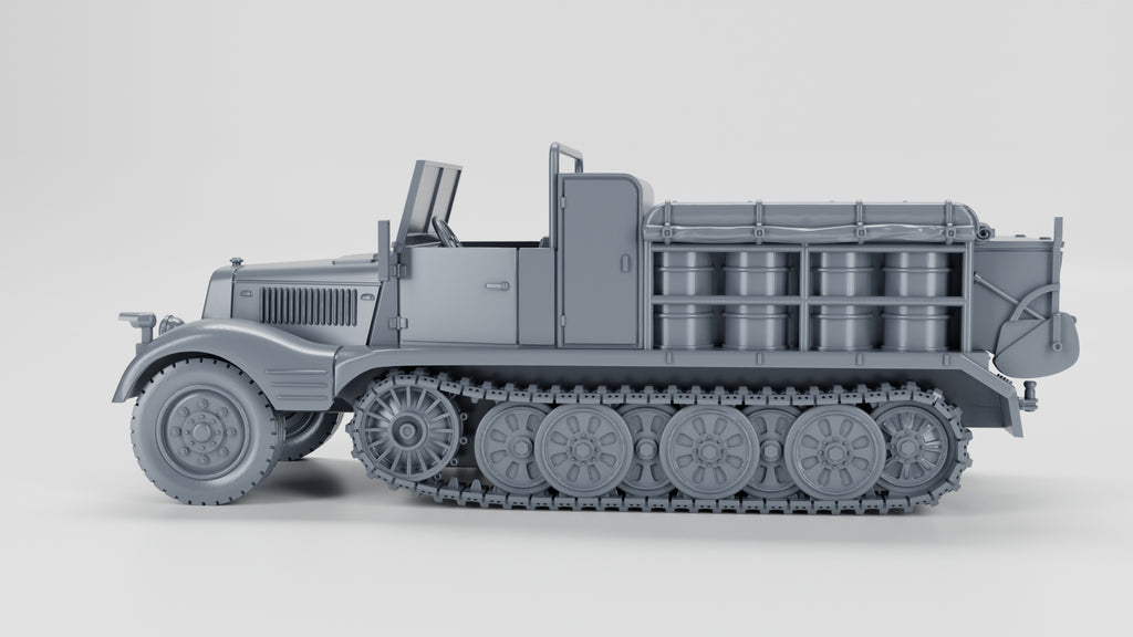 WG3D Halftrack Sd.Kfz.11/2 Decontamination vehicle or  Sd.Kfz.11/3 Chemical Warefare vehicle(Germany, WW2)