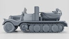 WG3D Halftrack Sd.Kfz.11/2 Decontamination vehicle or  Sd.Kfz.11/3 Chemical Warefare vehicle(Germany, WW2)