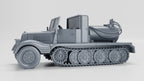 WG3D Halftrack Sd.Kfz.11/2 Decontamination vehicle or  Sd.Kfz.11/3 Chemical Warefare vehicle(Germany, WW2)