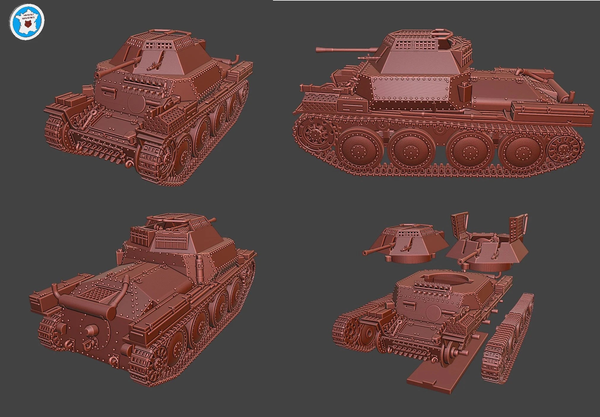 Arvernes Sdkfz 140/1 (Germany, WW2)