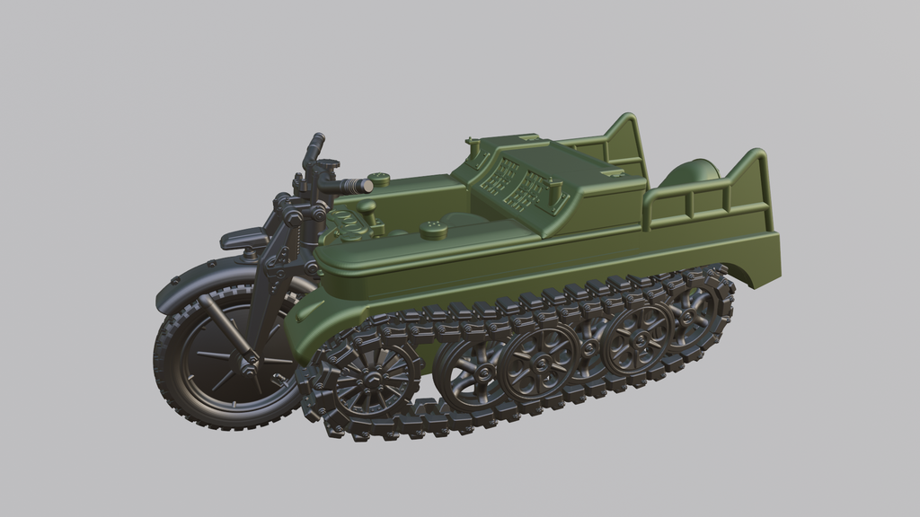 WG3D Sd.Kfz.2 - Kettenkrad (Germany, WW2)