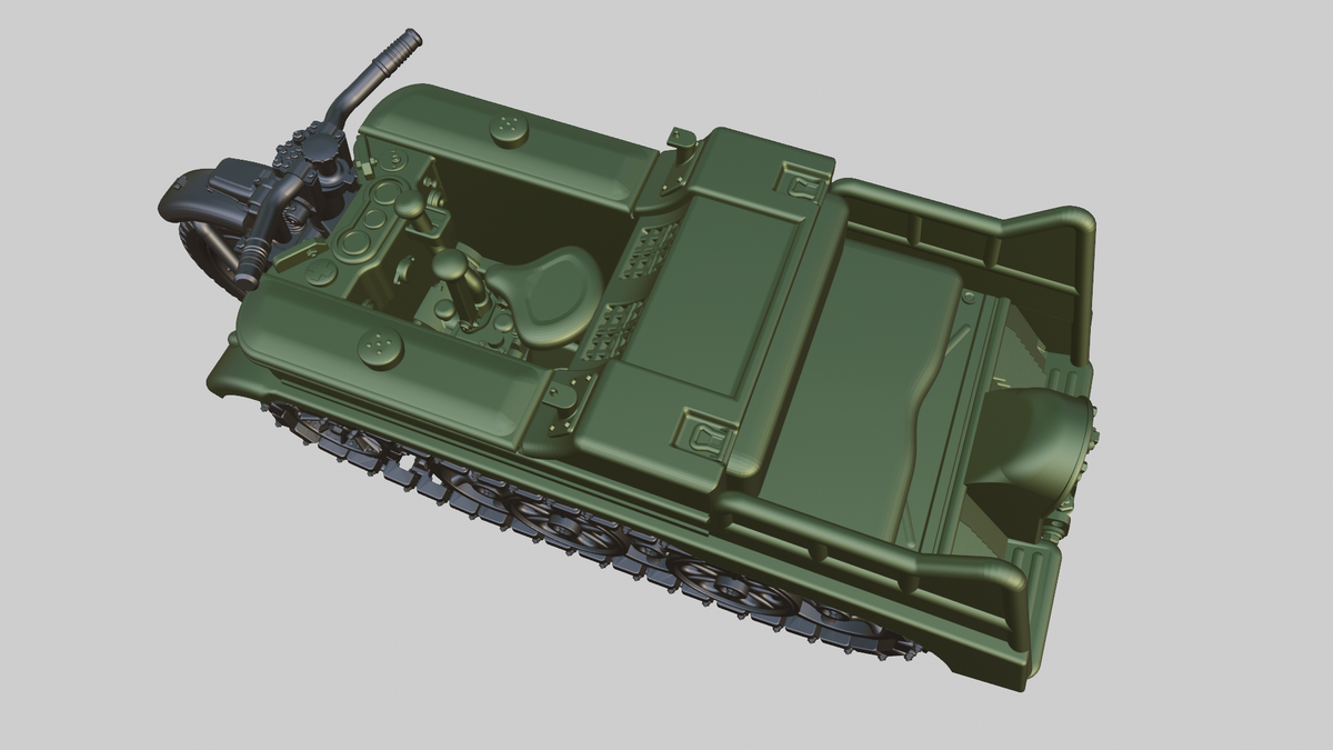 WG3D Sd.Kfz.2 - Kettenkrad (Germany, WW2)