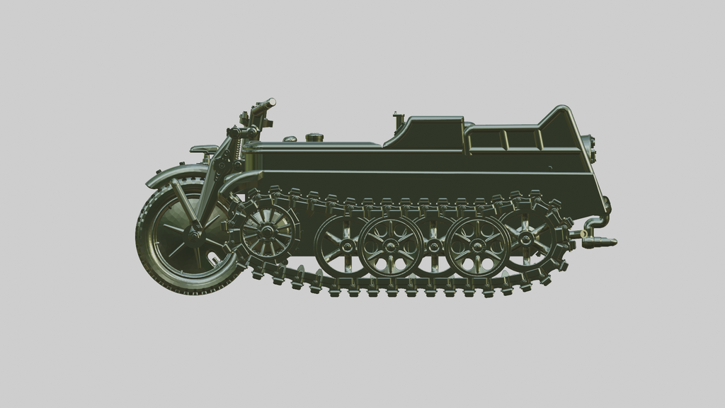 WG3D Sd.Kfz.2 - Kettenkrad (Germany, WW2)