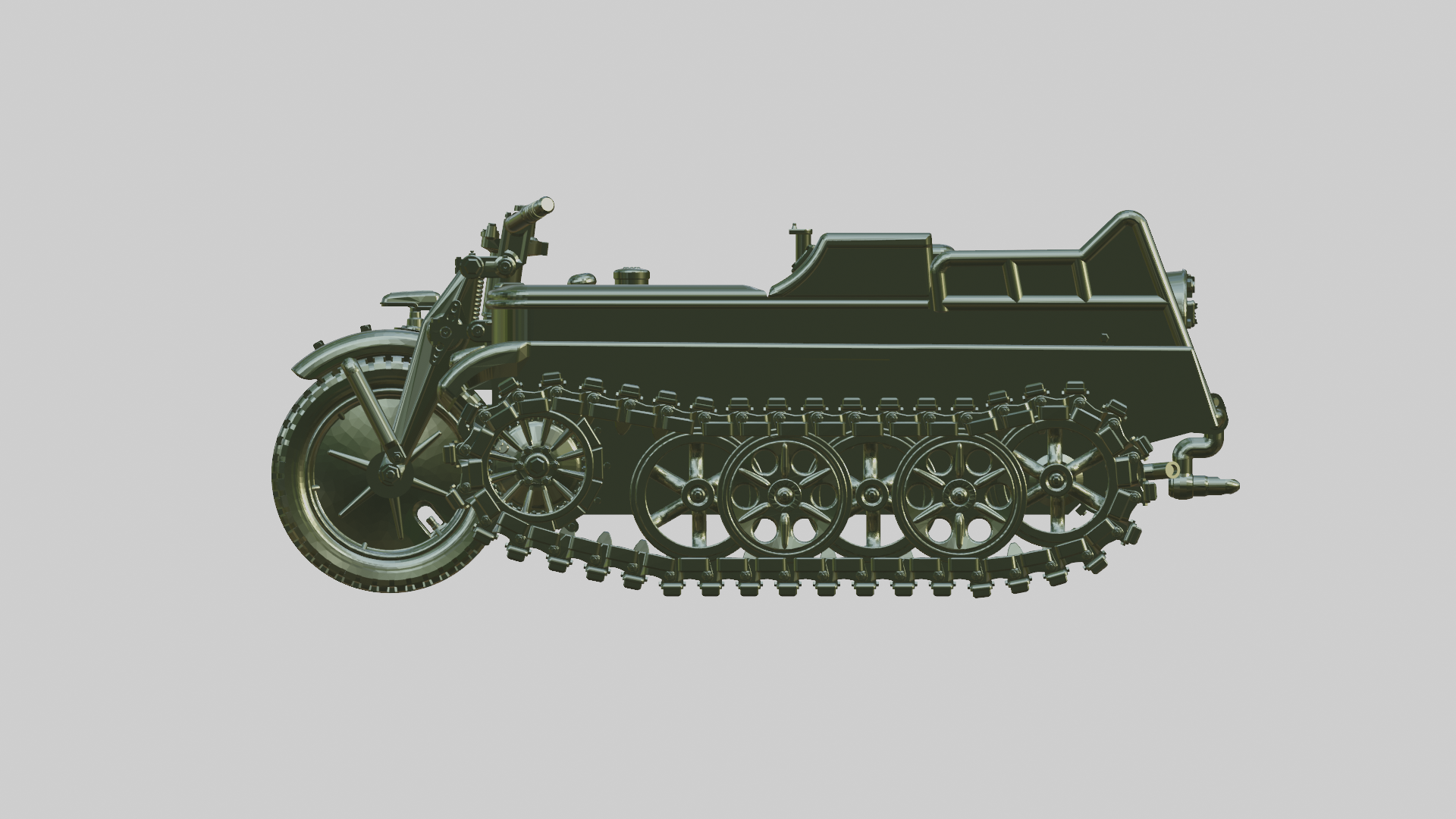 WG3D Sd.Kfz.2 - Kettenkrad (Germany, WW2)