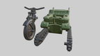 WG3D Sd.Kfz.2 - Kettenkrad (Germany, WW2)