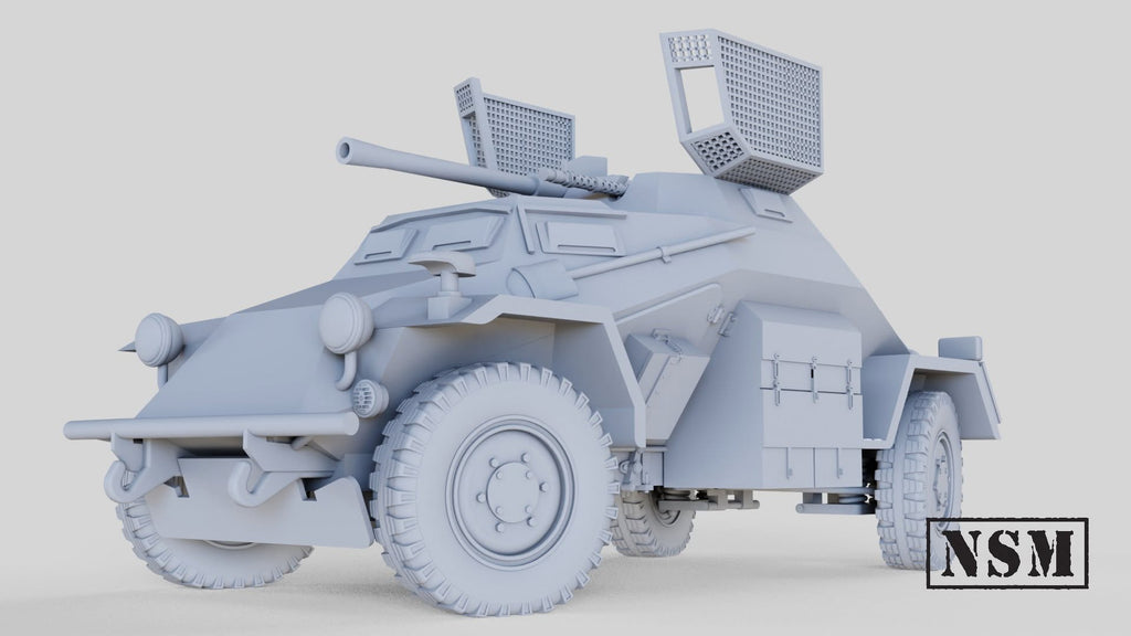 NSM SdKfz 222 Armored Car (Germany, WW2)
