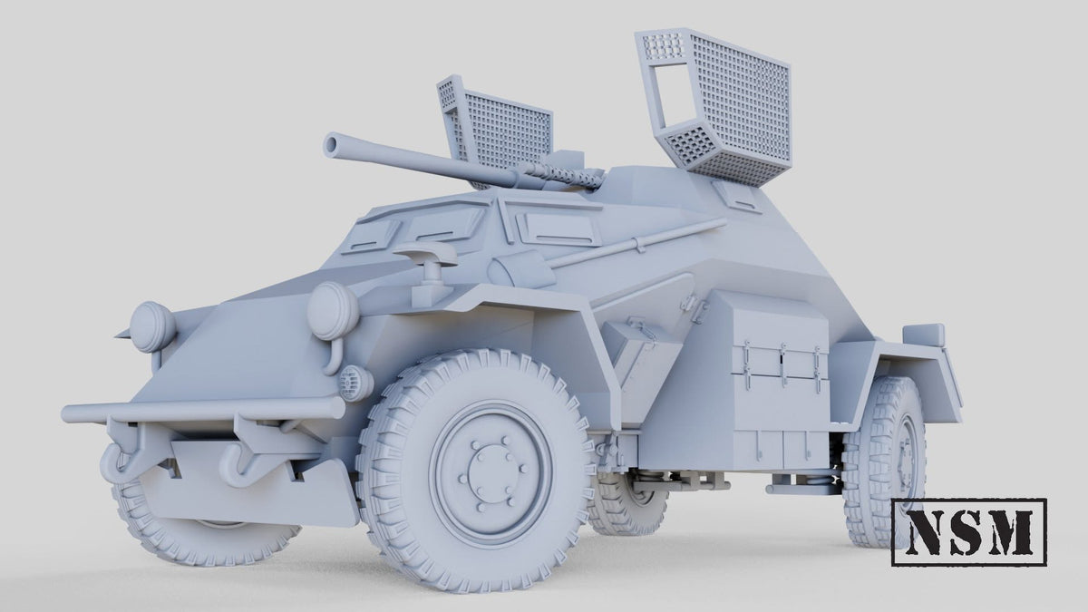 NSM SdKfz 222 Armored Car (Germany, WW2)