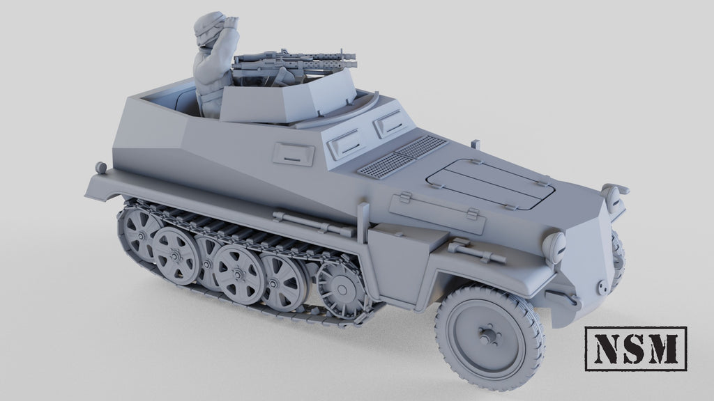 NSM Halftrack 250/4 (Germany, WW2)