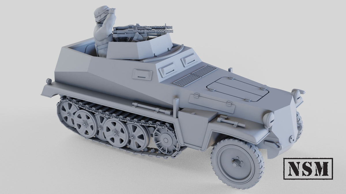 NSM Halftrack 250/4 (Germany, WW2)