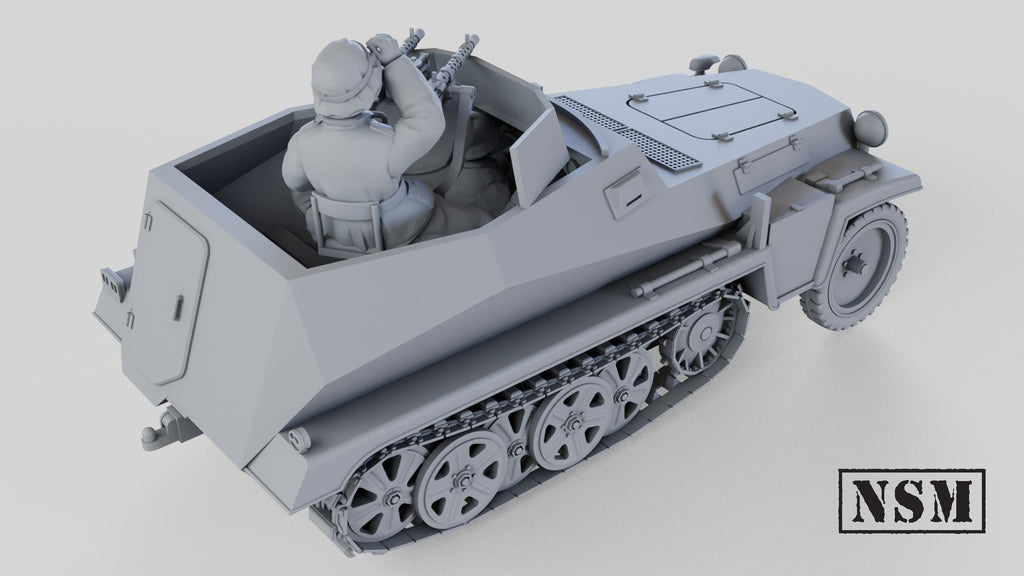 NSM Halftrack 250/4 (Germany, WW2)