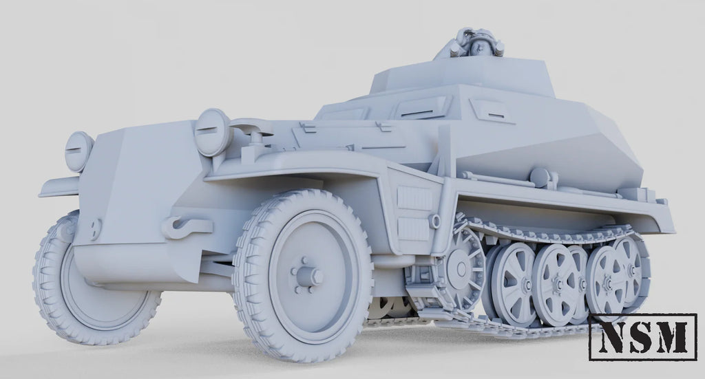 NSM Halftrack 250/4 (Germany, WW2)