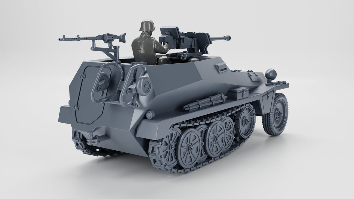 WG3D Halftrack Sd.Kfz.250/11 Schwerer Panzerbüchse 41 (Germany, WW2)