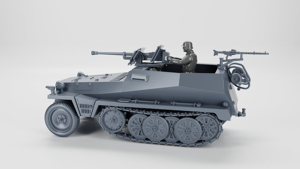 WG3D Halftrack Sd.Kfz.250/11 Schwerer Panzerbüchse 41 (Germany, WW2)