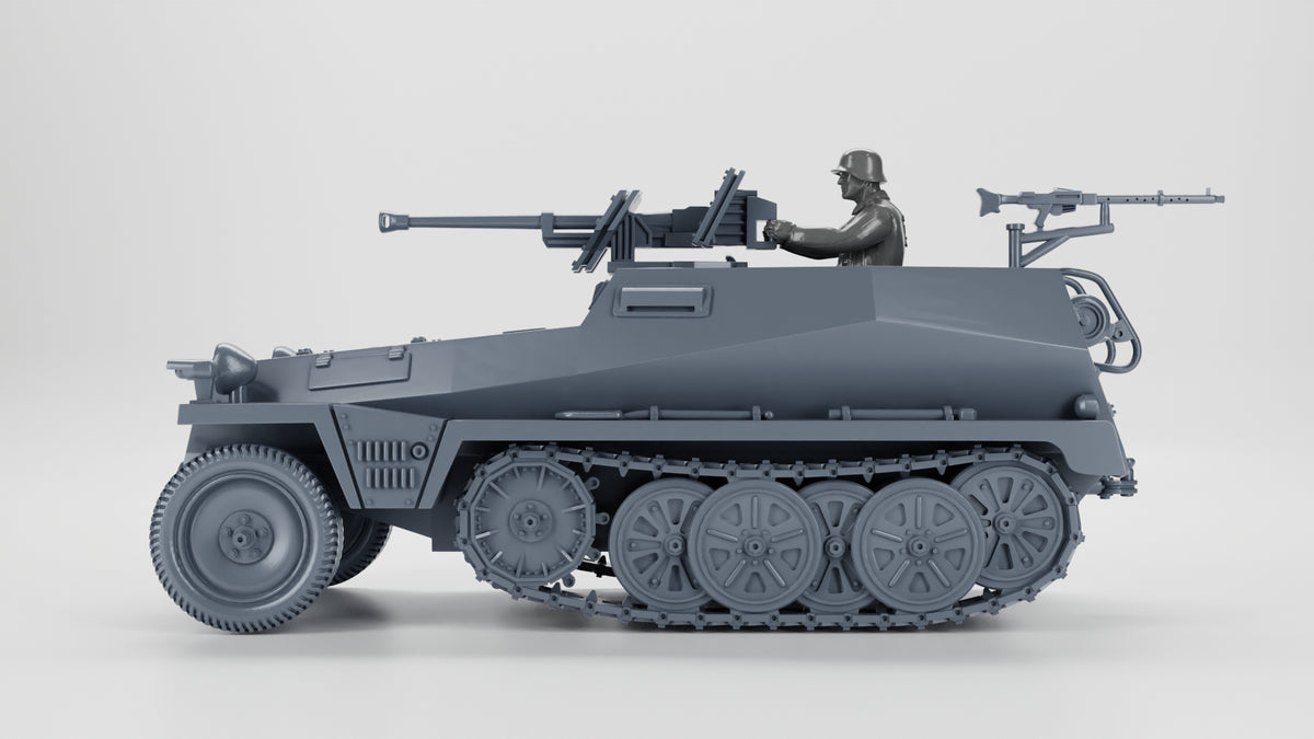 WG3D Halftrack Sd.Kfz.250/11 Schwerer Panzerbüchse 41 (Germany, WW2)