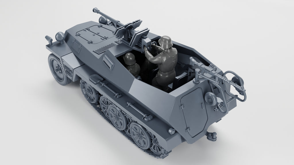 WG3D Halftrack Sd.Kfz.250/11 Schwerer Panzerbüchse 41 (Germany, WW2)