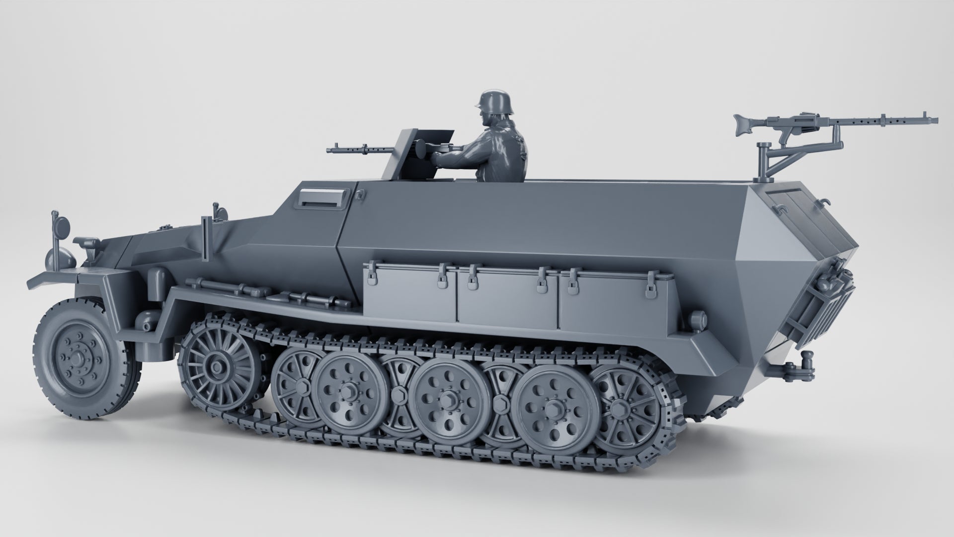WG3D Halftrack Sd.Kfz.251/1 Ausf.A (Germany, WW2)