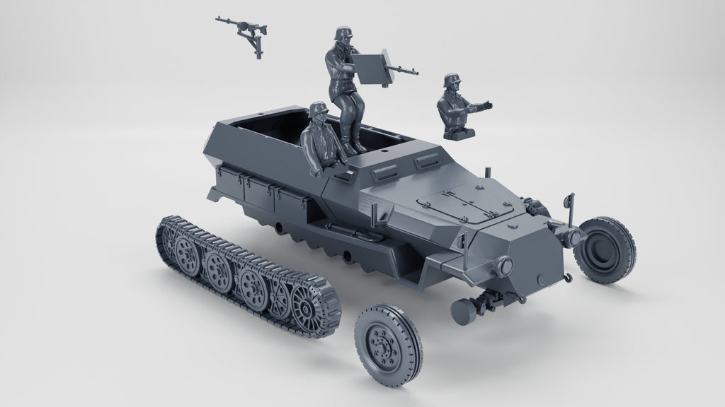 WG3D Halftrack Sd.Kfz.251/1 Ausf.A (Germany, WW2)