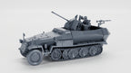 WG3D Halftrack Sd.Kfz.251/17 Ausf.C with 2cm Flak 38 (Germany, WW2)