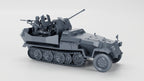 WG3D Halftrack Sd.Kfz.251/17 Ausf.C with 2cm Flak 38 (Germany, WW2)