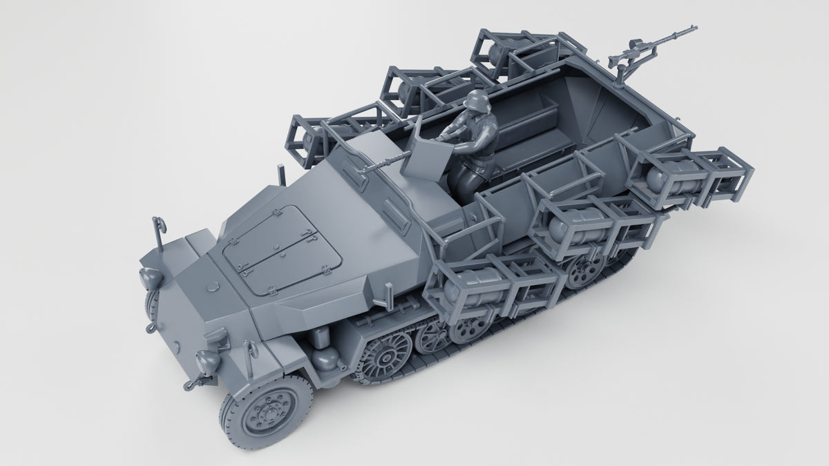 WG3D Halftrack Sd.Kfz.251/1 II Ausf.B - “Stuka zu Fuss” (Germany, WW2)