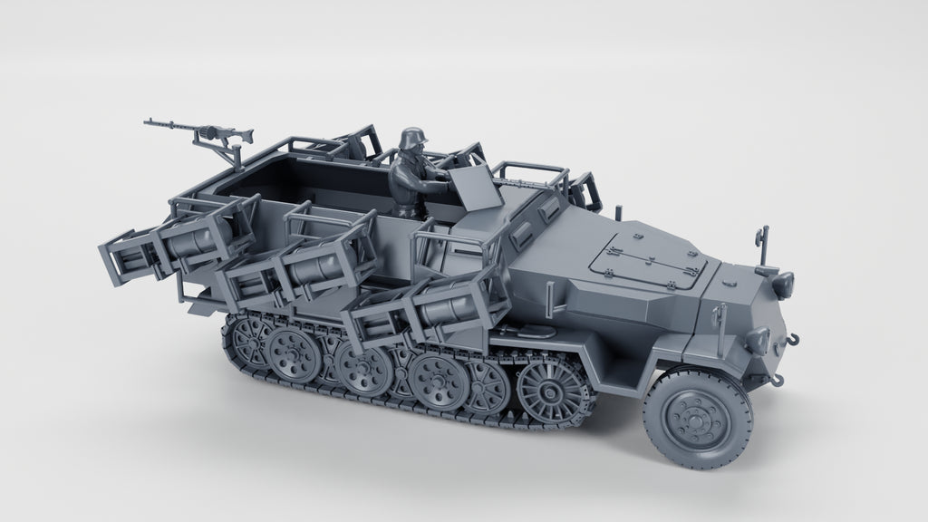 WG3D Halftrack Sd.Kfz.251/1 II Ausf.B - “Stuka zu Fuss” (Germany, WW2)