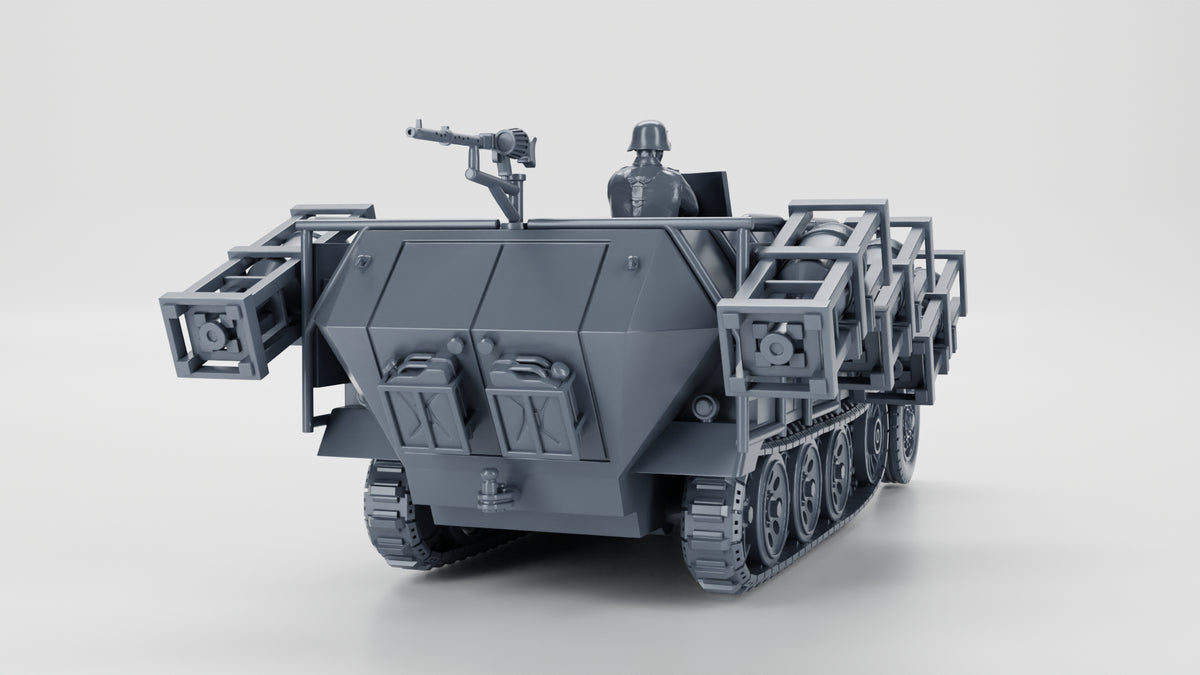 WG3D Halftrack Sd.Kfz.251/1 II Ausf.B - “Stuka zu Fuss” (Germany, WW2)