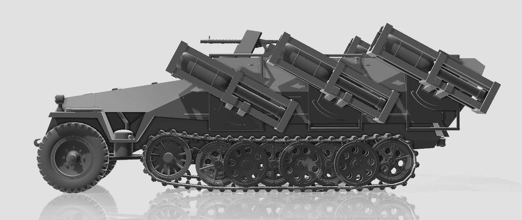 NSM Halftrack Sd.kfz 251/1 Stuka Zu Fuss (Germany, WW2)
